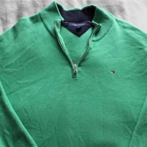 Vintage Tommy Hilfiger Knit Quarter Zip